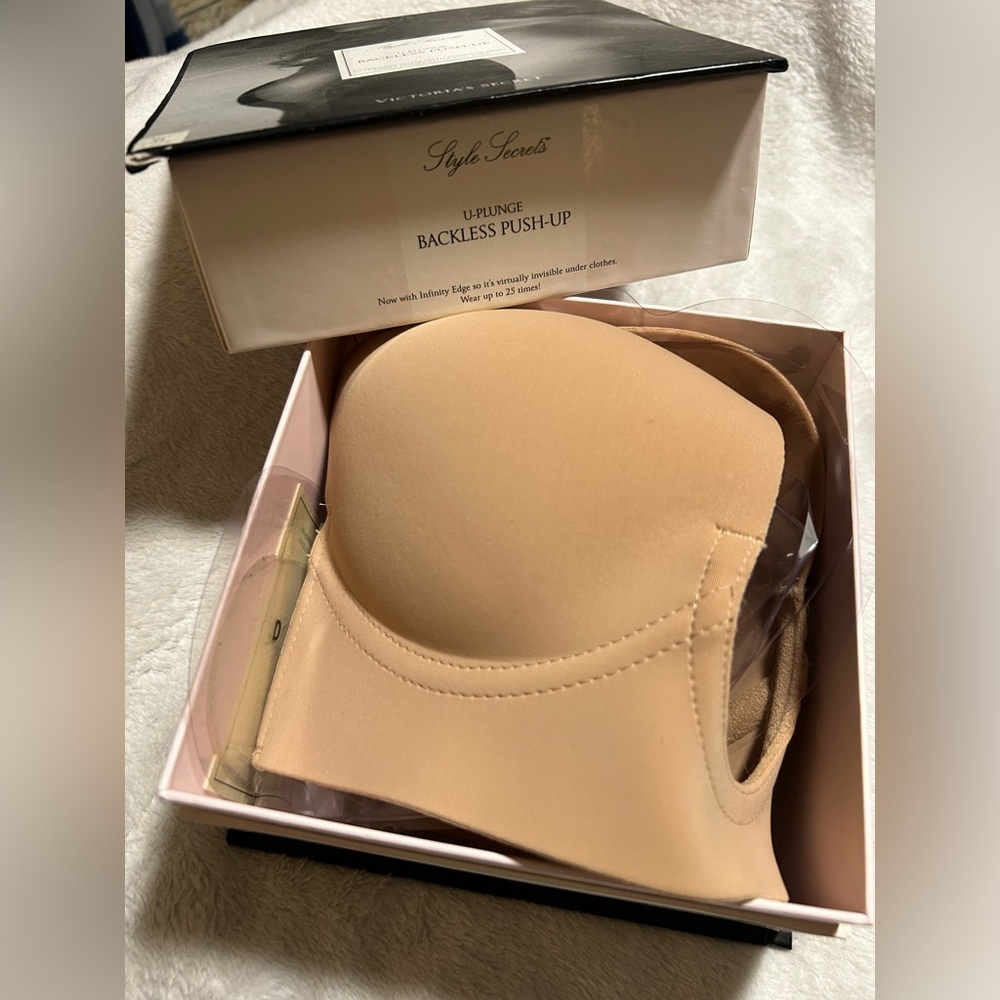 Victoria's Secret "Style Secrets U-Plunge Backless Push-Up" bra